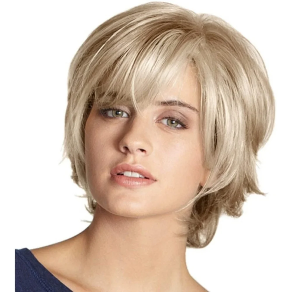 Blooming Hair layered Bang Wig